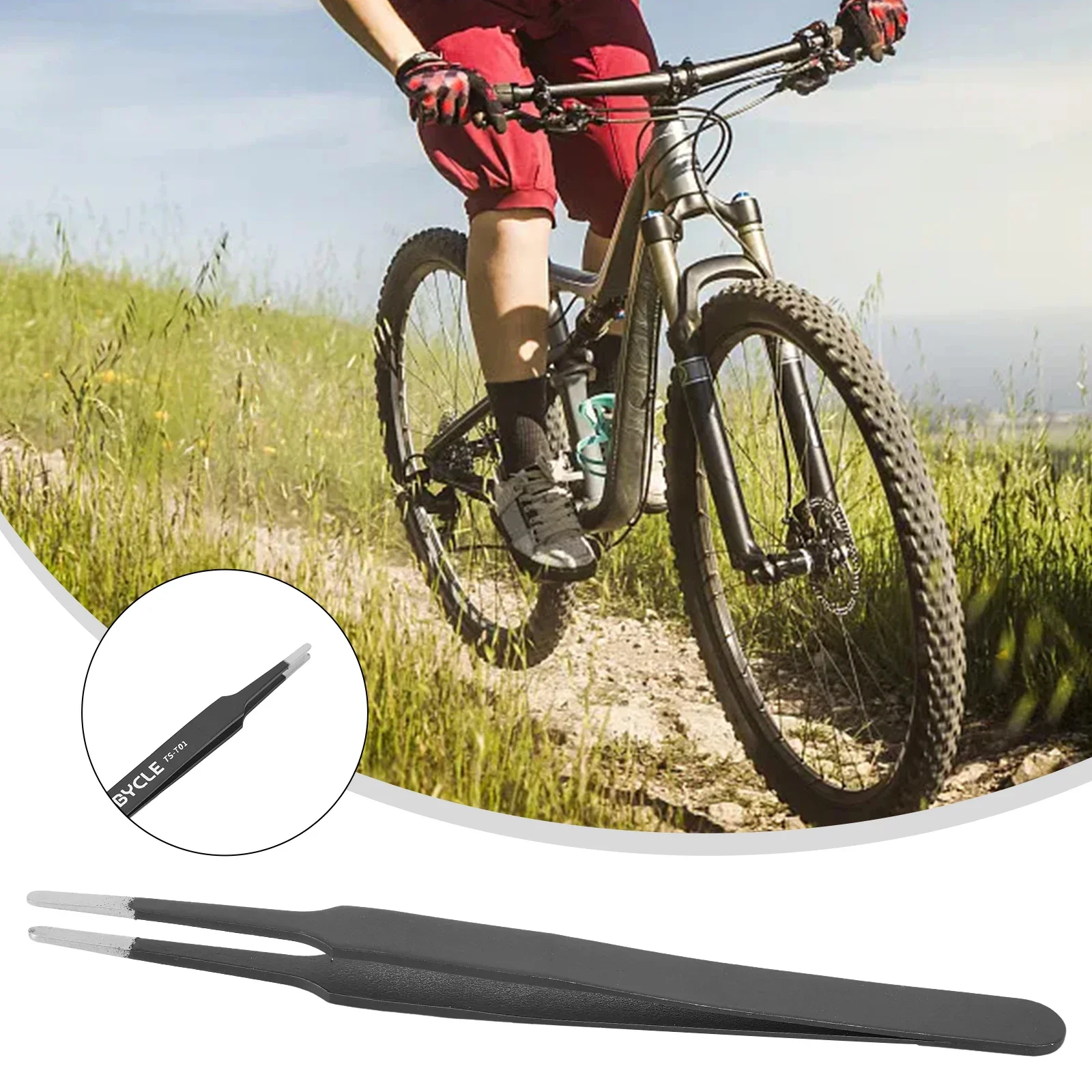 Seal Removal Tweezers Practical Stainless Steel 122*11mm Ball Bearings Ball Headset Bike Bicycles Multi Functional Non-slip
Seal Removal Tweezers Practical Stainless Steel 122*11mm Ball Bearings Ball Headset Bike Bicycles Multi Functional Non-slip