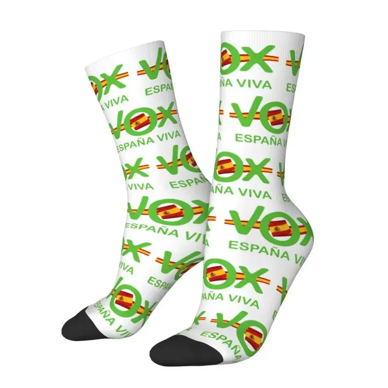 Espana Viva Vox Men Women Crew Socks Unisex Novelty 3D Print Spain Flag Dress Socks
Espana Viva Vox Men Women Crew Socks Unisex Novelty 3D Print Spain Flag Dress Socks