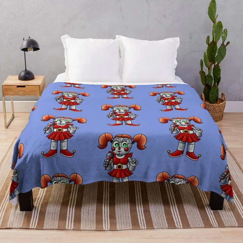 

Circus Baby Throw Blanket Decorative Beds Quilt Luxury Single Thermals For Travel Blankets