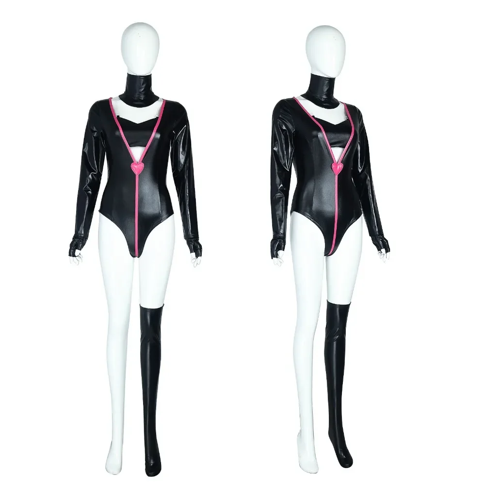 Anime Hell Inn AD Cosplay Costume Black Bodysuit Scarf Gloves Bra Socks Full Set AD Role Play Jumpsuit Halloween Carnival Party
Anime Hell Inn AD Cosplay Costume Black Bodysuit Scarf Gloves Bra Socks Full Set AD Role Play Jumpsuit Halloween Carnival Party