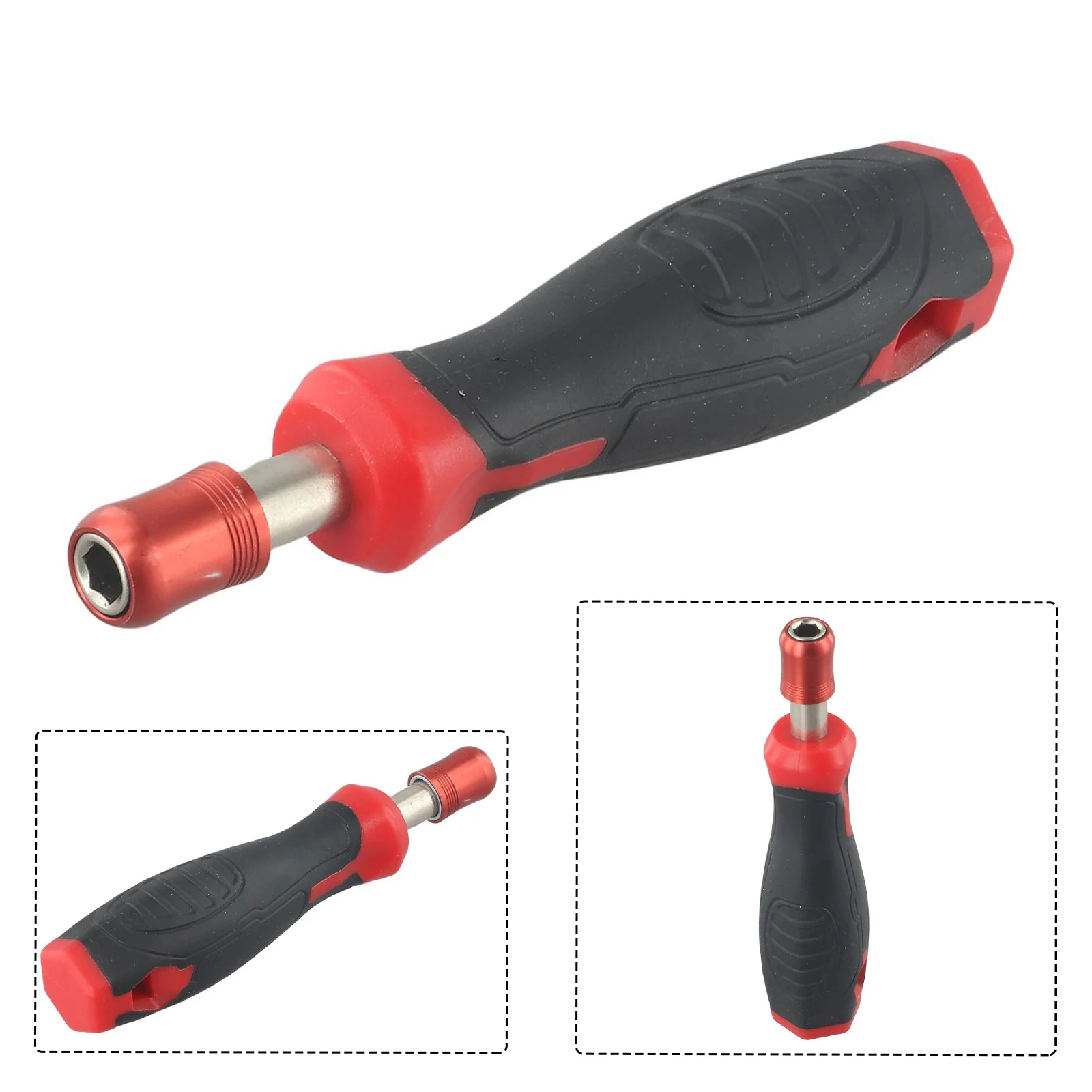 For Furniture Screw Driver Handle Screwdriver Handle Chrome Vanadium Steel Rubber Length 135mm Magnetic Rod Length 33mm Durable
For Furniture Screw Driver Handle Screwdriver Handle Chrome Vanadium Steel Rubber Length 135mm Magnetic Rod Length 33mm Durable