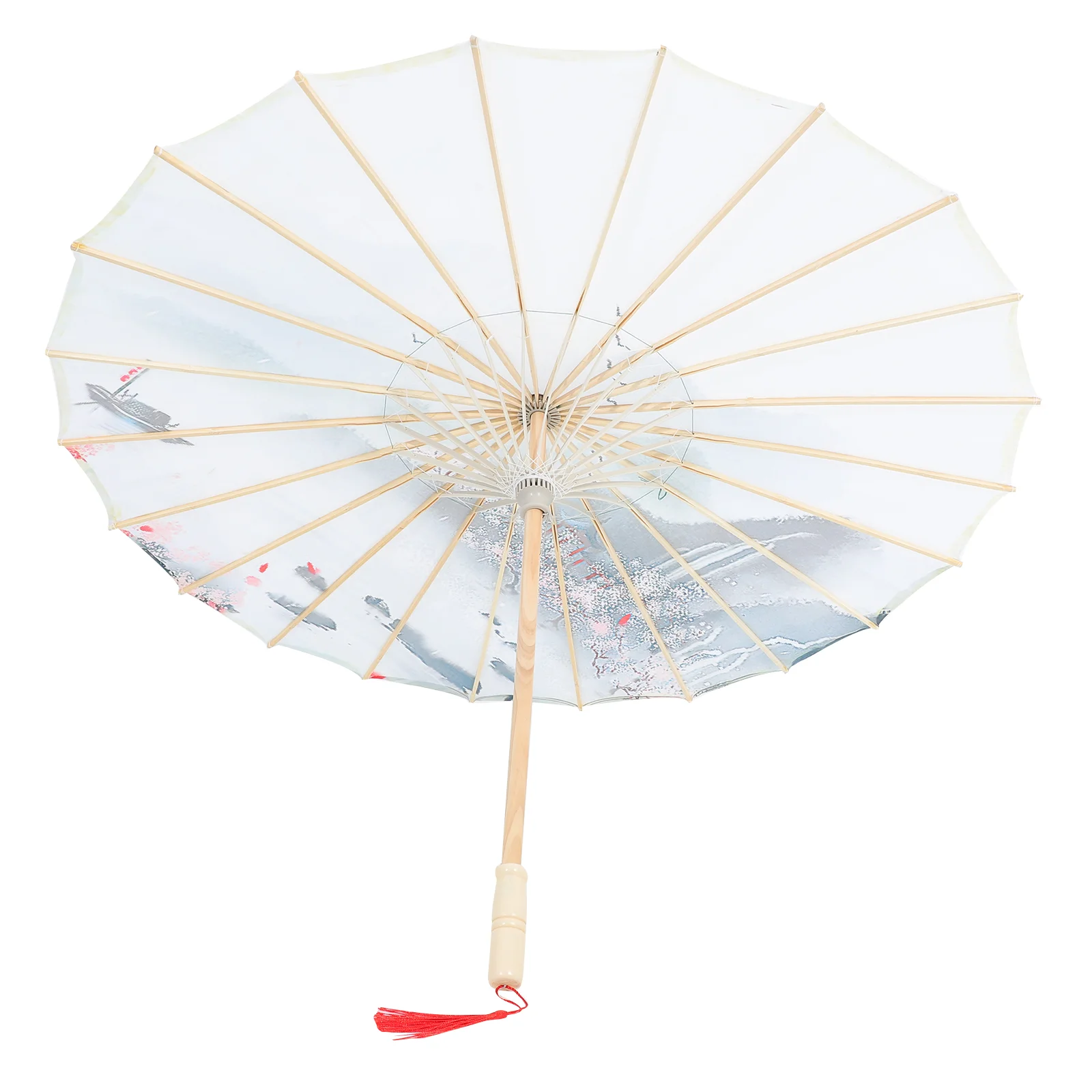 Japanese Umbrella Oil Paper Umbrella Props Bride for Rain Asian Decor Wooden Classical Decorative
Japanese Umbrella Oil Paper Umbrella Props Bride for Rain Asian Decor Wooden Classical Decorative