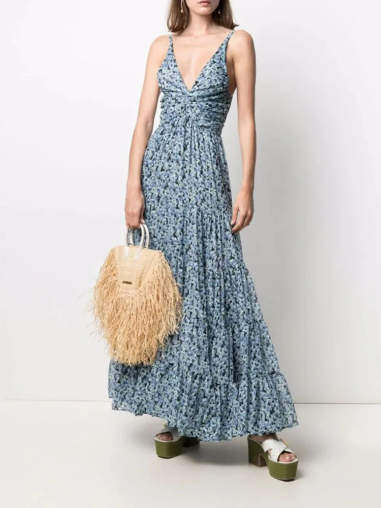 y2k spring and summer floral sleeveless v-neck halter long dresses2023 fashion ruffles sexy elegant and pretty women's dresses
y2k spring and summer floral sleeveless v-neck halter long dresses2023 fashion ruffles sexy elegant and pretty women's dresses
