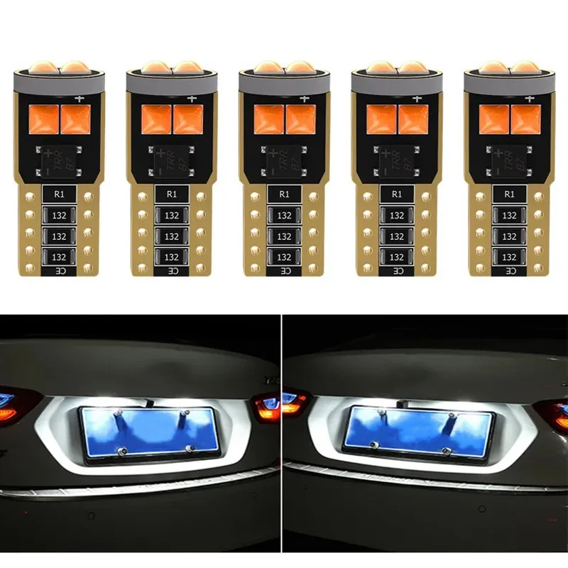 2/10Pcs Canbus T10 LED W5W Car Interior Light No Error 3030 6SMD 12V License Plate Lamp Side Parking Bulb DRL White Orange
2/10Pcs Canbus T10 LED W5W Car Interior Light No Error 3030 6SMD 12V License Plate Lamp Side Parking Bulb DRL White Orange