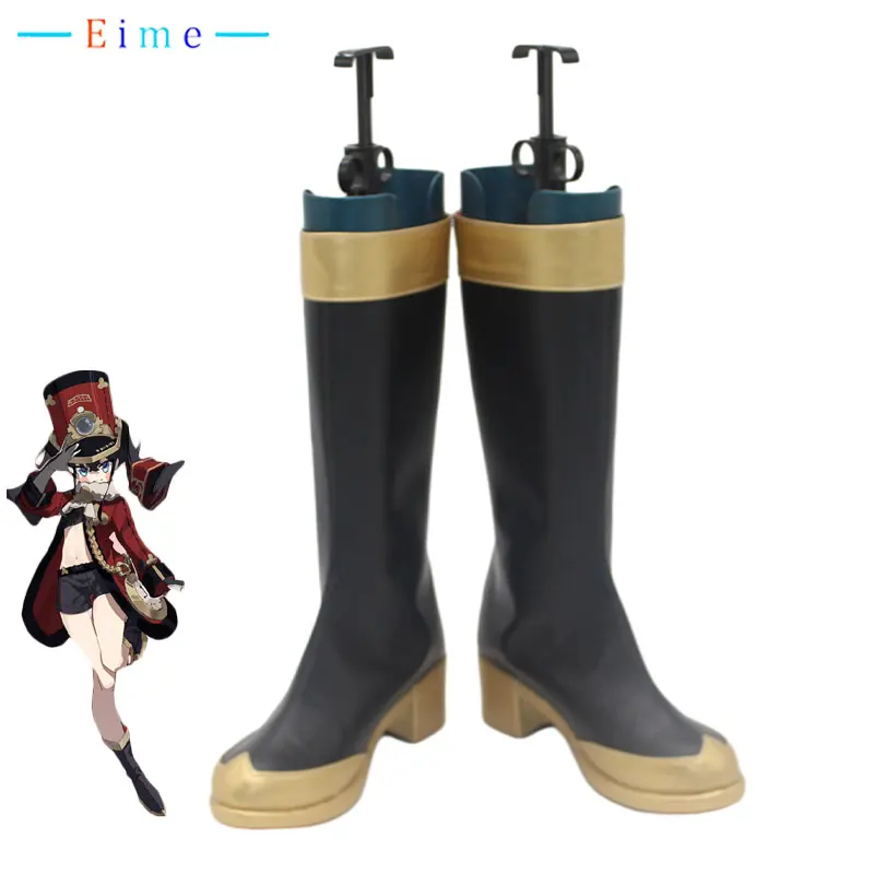 Game Honkai Star Rail Pom Pom Cosplay Shoes PU Leather Shoes Halloween Boots Cosplay Props Custom Made
Game Honkai Star Rail Pom Pom Cosplay Shoes PU Leather Shoes Halloween Boots Cosplay Props Custom Made