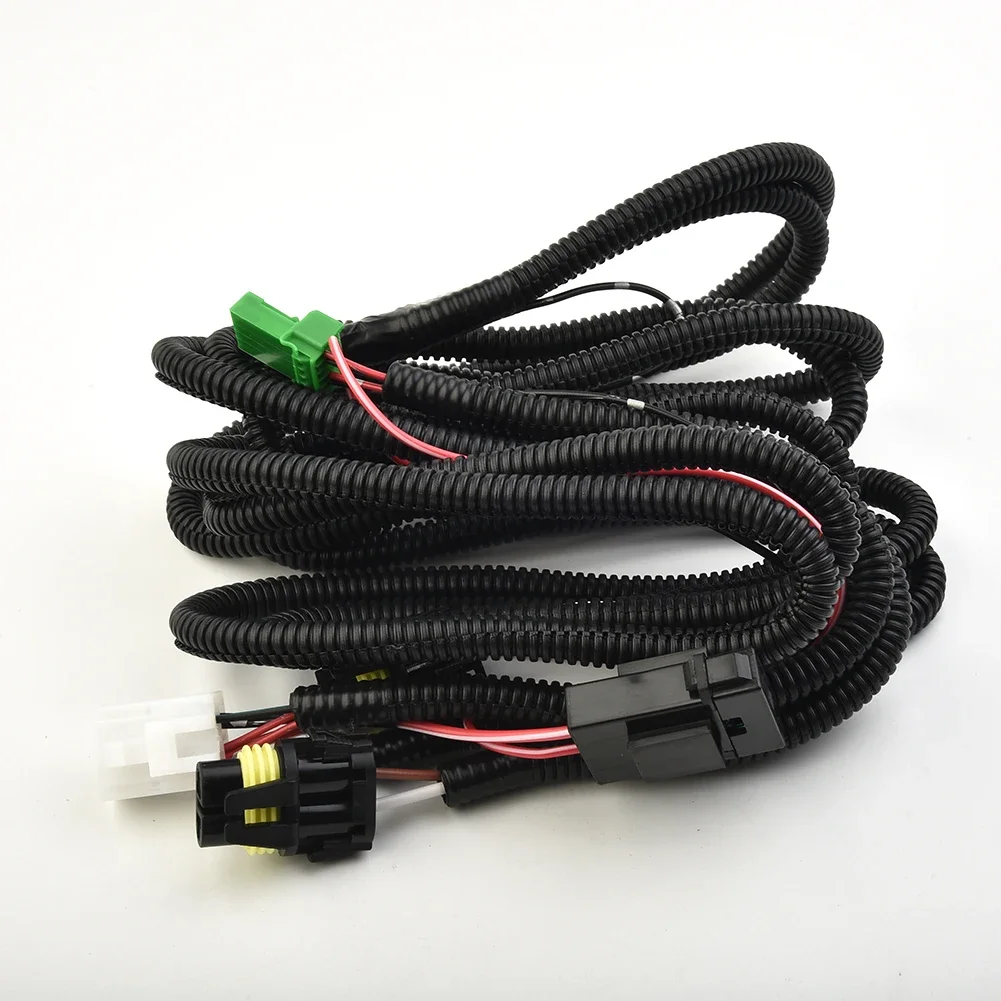 Fog Light Harness Kit - 3pcs Set, Black, 12V, 40A, H11 Bulb Interface, Brand New, High Quality, Universal Fitment
Fog Light Harness Kit - 3pcs Set, Black, 12V, 40A, H11 Bulb Interface, Brand New, High Quality, Universal Fitment
