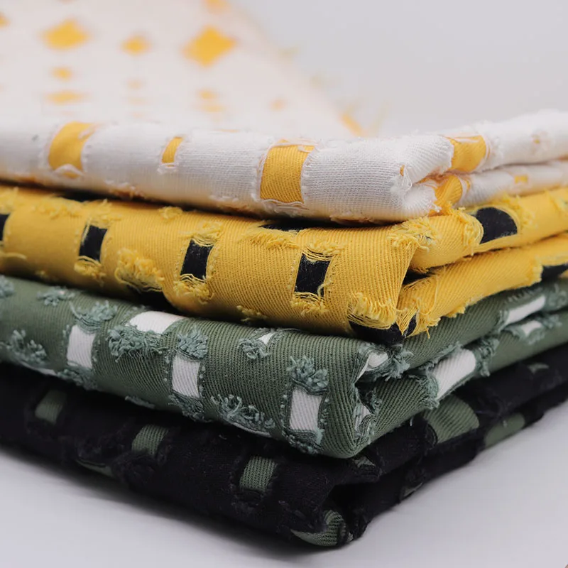 Denim Fabric By The Meter for Coats Bag Shoe Material Hat Diy Sewing Composite Twill Thick Cloth Wearable Comfortable Soft Black
Denim Fabric By The Meter for Coats Bag Shoe Material Hat Diy Sewing Composite Twill Thick Cloth Wearable Comfortable Soft Black