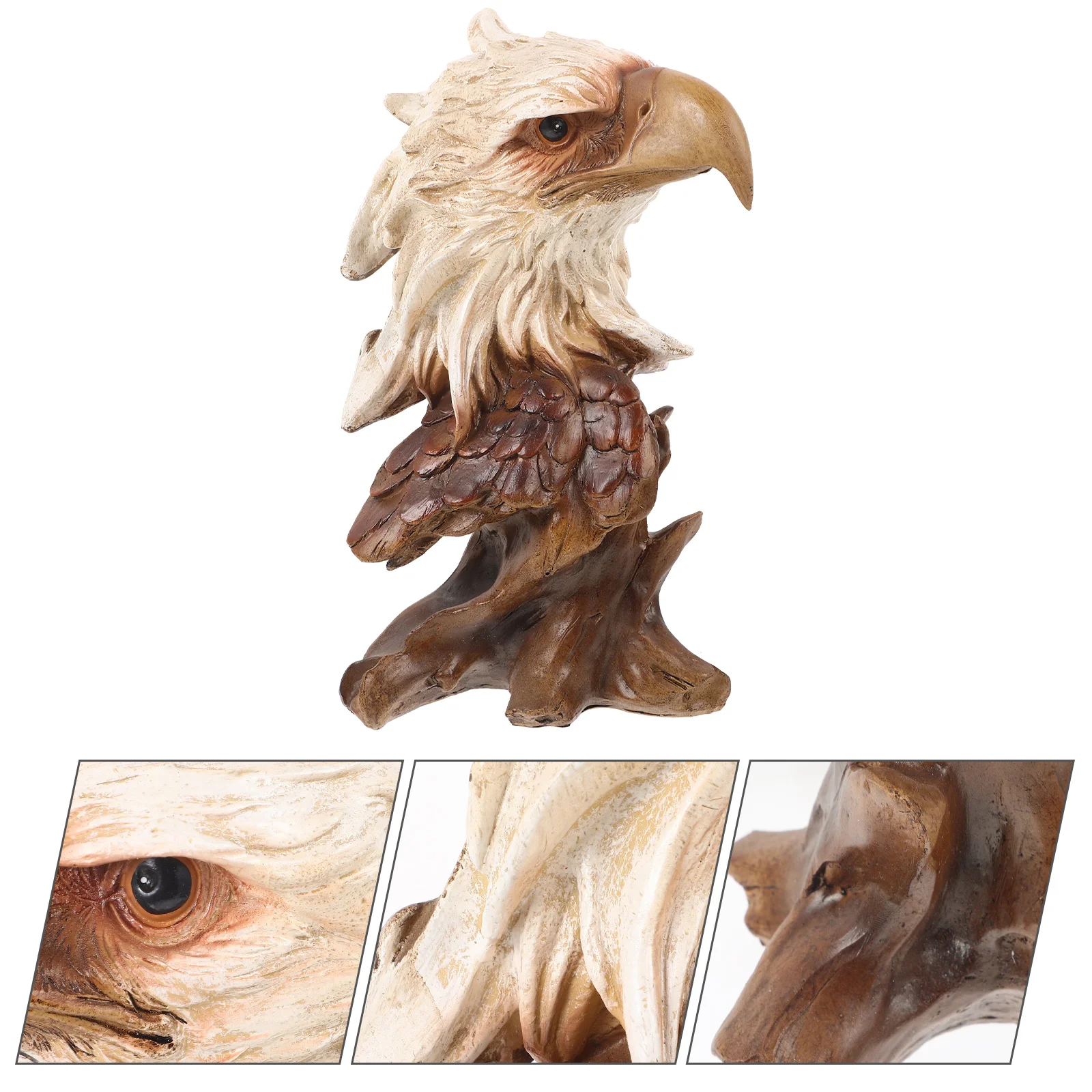 Eagle Head Statue Vintage Eagle Head Sculpture Animal Head Figurine Office Table Eagle Craft
Eagle Head Statue Vintage Eagle Head Sculpture Animal Head Figurine Office Table Eagle Craft