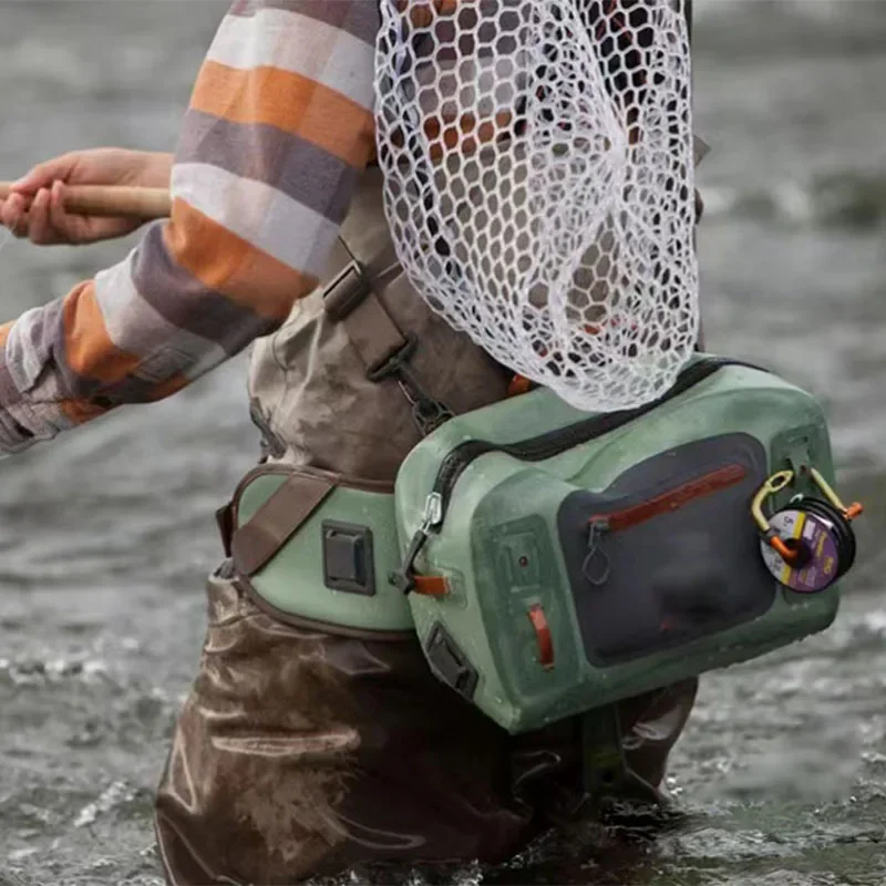 

TPU Airtight Waterproof Floating Dry Waist Fishing Tackle Bag Hip Pack for Ourdoor Kayak,Rafting,Boating,Swimming,Diving,hunting