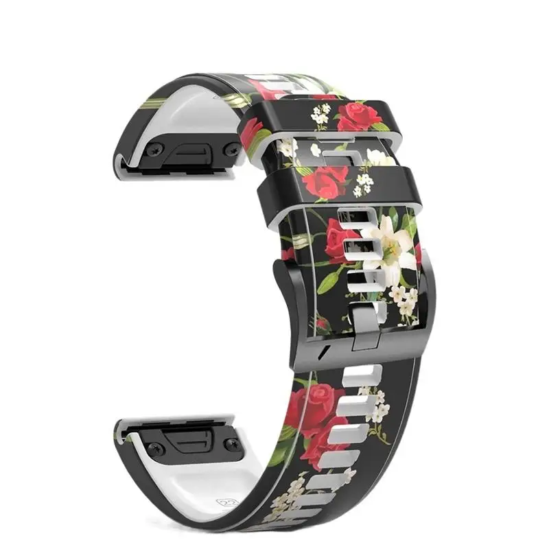 HAODEE 22 26mm Smart Watch Band For Garmin Fenix 7 7X 6 6XPro 5X 5 Plus 3HR Descent Mk2 Quick Release Bracelet Printing
HAODEE 22 26mm Smart Watch Band For Garmin Fenix 7 7X 6 6XPro 5X 5 Plus 3HR Descent Mk2 Quick Release Bracelet Printing