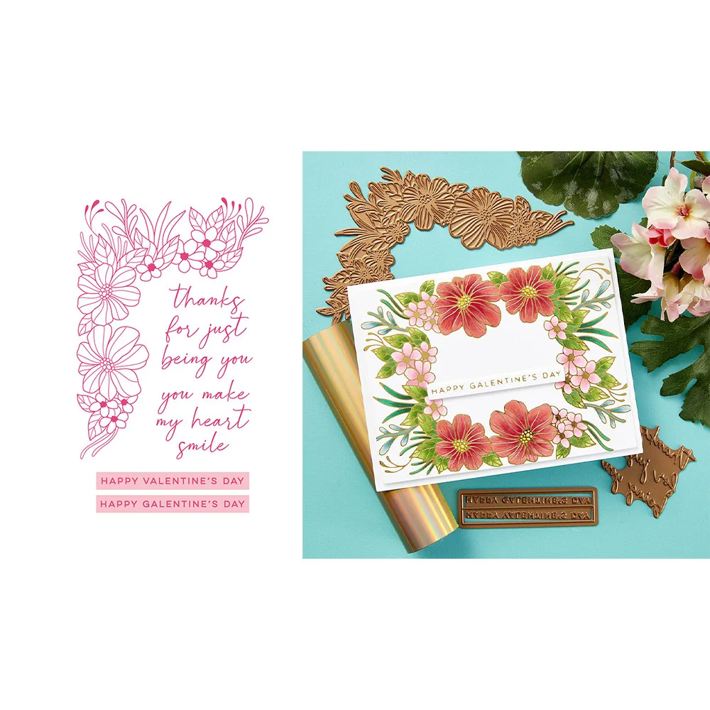 Valentine's Day Greetings New Design Craft Metal Cutting Die Cut Dies Decoration Scrapbook Album Paper Card Craft Embossing Die
Valentine's Day Greetings New Design Craft Metal Cutting Die Cut Dies Decoration Scrapbook Album Paper Card Craft Embossing Die