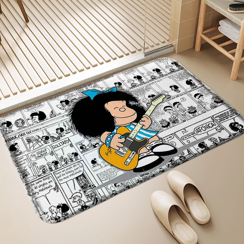 

Дверной коврик для ванной комнаты M-Mafaldas ковер для спальни смешной коврик входная дверь нескользящий пользовательский ковер для гостиной домашние украшения