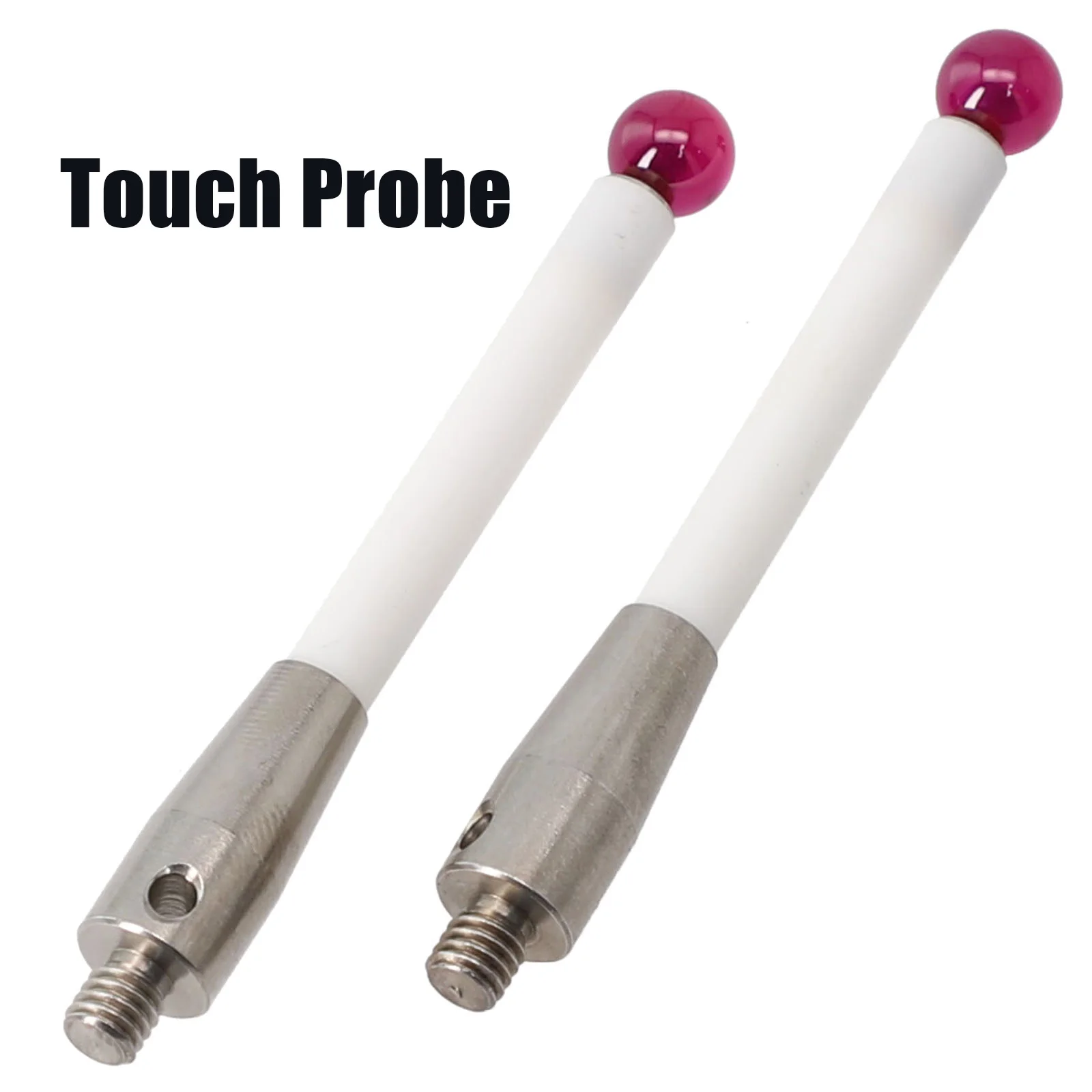2Pcs CMM Probe Stylus 6mm Ball Tip CMM Contact Probes Ceramic Shafts Probe Testing Part For Renishaw A-5000-3712
2Pcs CMM Probe Stylus 6mm Ball Tip CMM Contact Probes Ceramic Shafts Probe Testing Part For Renishaw A-5000-3712