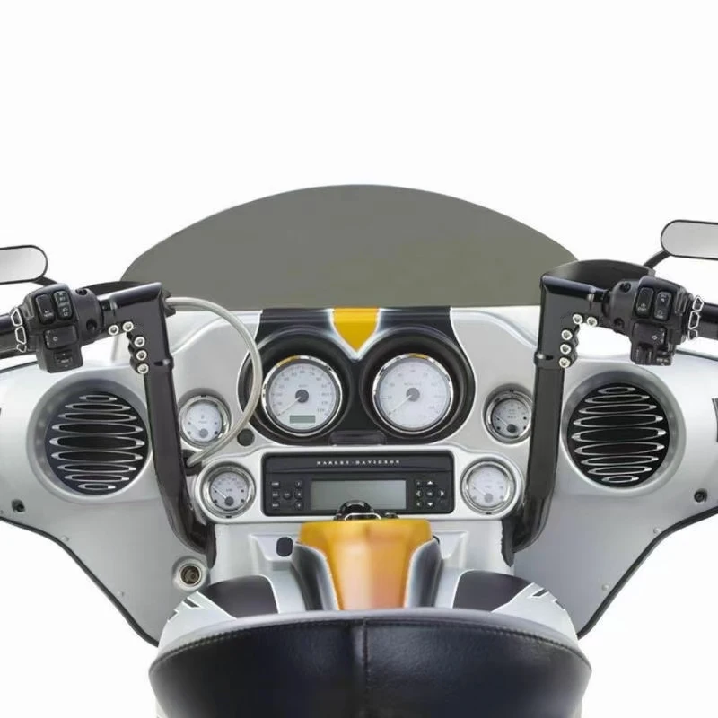 Motorcycle Bar 12" 14" Apes Modular Handlebars For Harley Touring Street Glide 1999-up Accepts FBW & Cable
Motorcycle Bar 12" 14" Apes Modular Handlebars For Harley Touring Street Glide 1999-up Accepts FBW & Cable