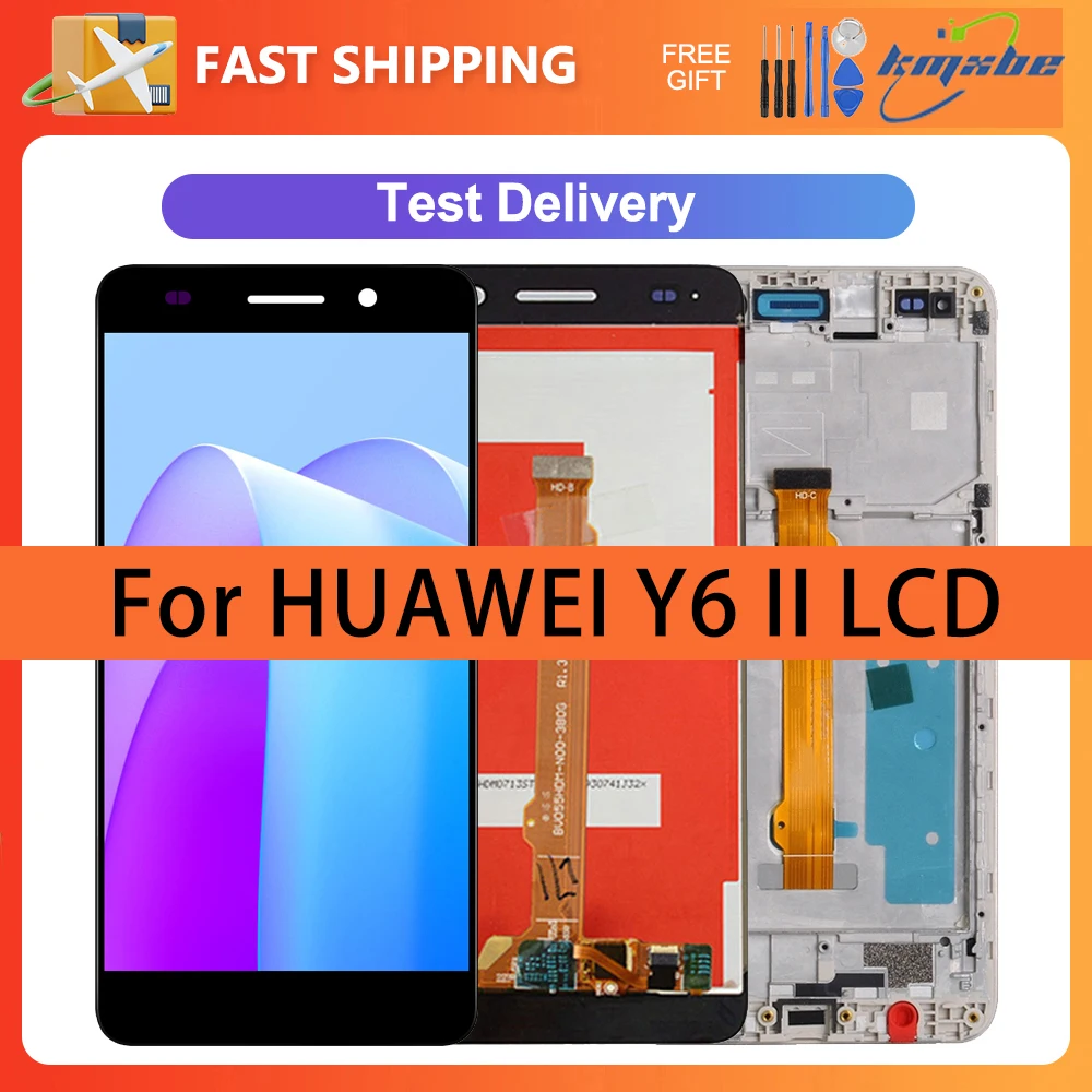 

5.5" LCD For Huawei Y6 II Honor 5A CAM-L03 L23 L21 UL00 Display Touch Screen Digitizer Assembly Replacement For Y6-2 Screen