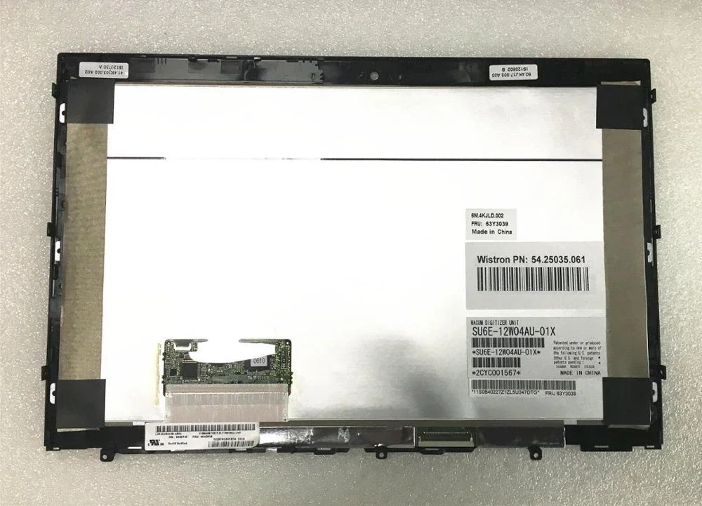 LP125WH2-SLB3 12.5'' Laptop LCD Touch Screen Assembly For Lenovo Thinkpad X220T X220IT X230T X230IT
LP125WH2-SLB3 12.5'' Laptop LCD Touch Screen Assembly For Lenovo Thinkpad X220T X220IT X230T X230IT
