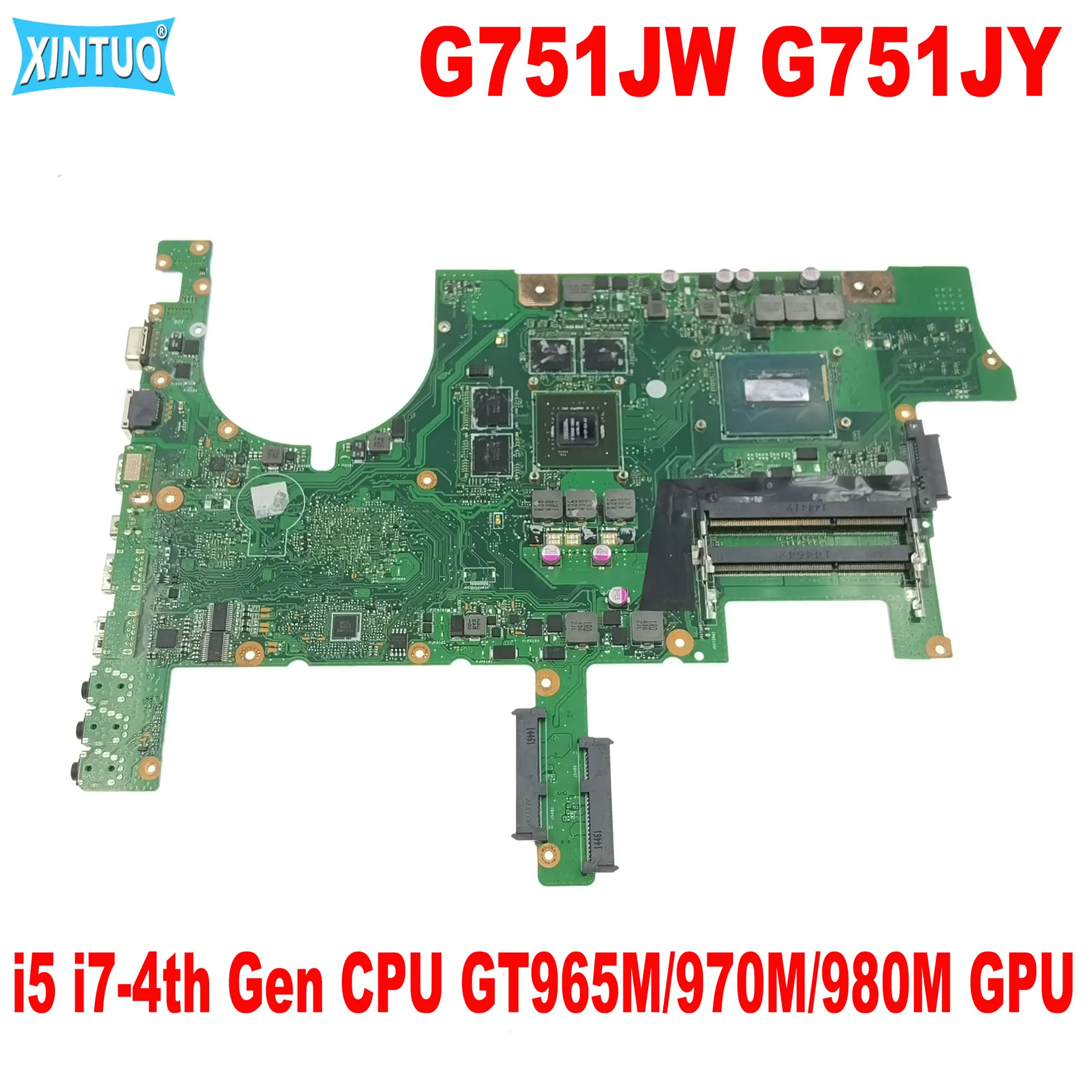 G751JW Материнская плата ASUS G751 G751J G751JY G751JT G751JL G751JM материнская плата для ноутбука с i5 i7-4th Gen CPU GT965M/970M/980M GPU
G751JW Материнская плата ASUS G751 G751J G751JY G751JT G751JL G751JM материнская плата для ноутбука с i5 i7-4th Gen CPU GT965M/970M/980M GPU
