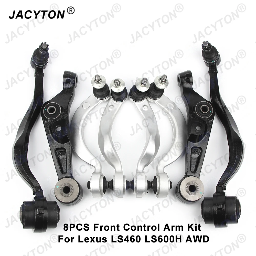 JACYTON 8PCS Front Control Arm Kit for Lexus LS460 LS600 48630-59125 48630-59145 48610-59145 48640-50081 48670-59015 48670-59016
JACYTON 8PCS Front Control Arm Kit for Lexus LS460 LS600 48630-59125 48630-59145 48610-59145 48640-50081 48670-59015 48670-59016