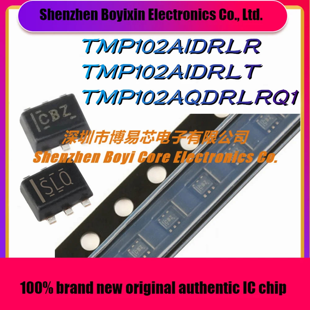 5PCS/LOET TMP102AIDRLR TMP102AIDRLT TMP102AQDRLRQ1 Package SOT-563 New original authentic temperature sensor IC chip
5PCS/LOET TMP102AIDRLR TMP102AIDRLT TMP102AQDRLRQ1 Package SOT-563 New original authentic temperature sensor IC chip