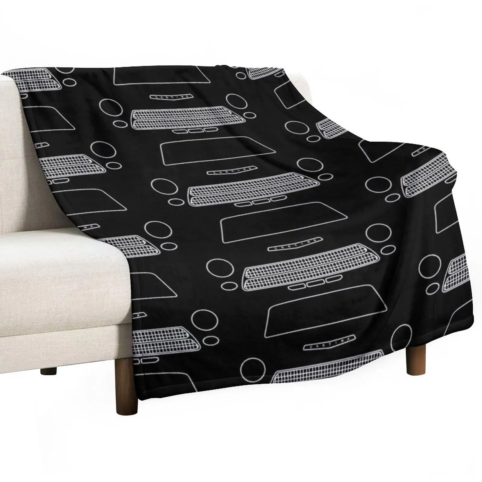 Lotus Cortina Mk1 outline graphic (white) Throw Blanket Luxury St Blanket bed plaid For Sofa
Lotus Cortina Mk1 outline graphic (white) Throw Blanket Luxury St Blanket bed plaid For Sofa