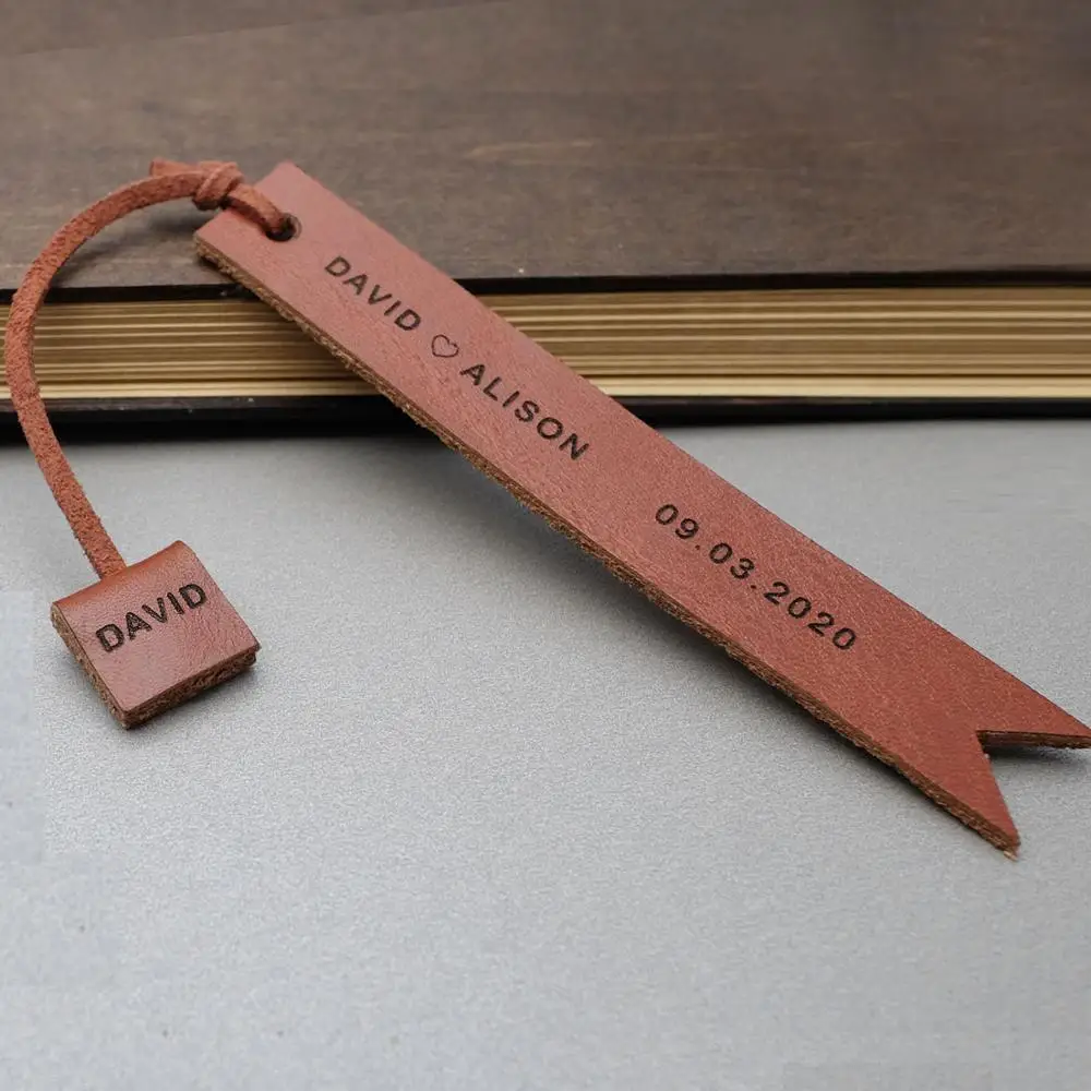Personalized Leather Bookmark Engrave Your Name & Date Rustic Bookmarks for Books Reading Page Makers Christmas Gift for Readers
Personalized Leather Bookmark Engrave Your Name & Date Rustic Bookmarks for Books Reading Page Makers Christmas Gift for Readers