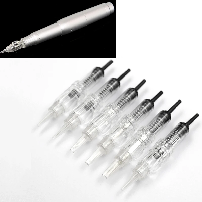 Permanent Makeup Tattoo Machine Needle for Disposable Eyebrow Lip Sterilized Permanent Makeup Pen Easy Click Needle Cartridges
Permanent Makeup Tattoo Machine Needle for Disposable Eyebrow Lip Sterilized Permanent Makeup Pen Easy Click Needle Cartridges
