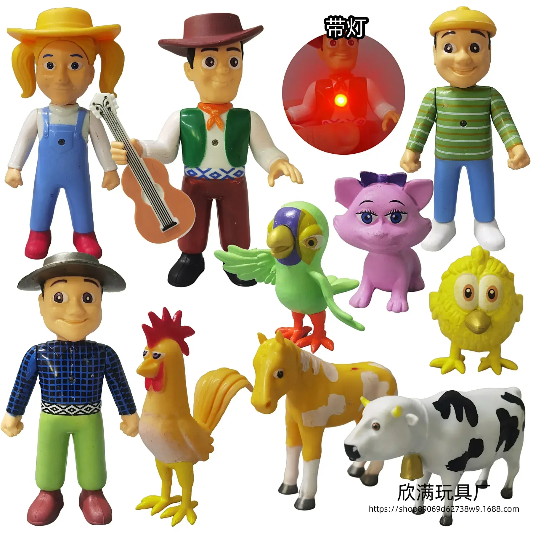 10pcs/set Cute Happy Farm Action Figures La Granja De Zenon Red Barn Barnyard Farm Kids Baby Animals PVC Dolls Toy Set Gifts
10pcs/set Cute Happy Farm Action Figures La Granja De Zenon Red Barn Barnyard Farm Kids Baby Animals PVC Dolls Toy Set Gifts