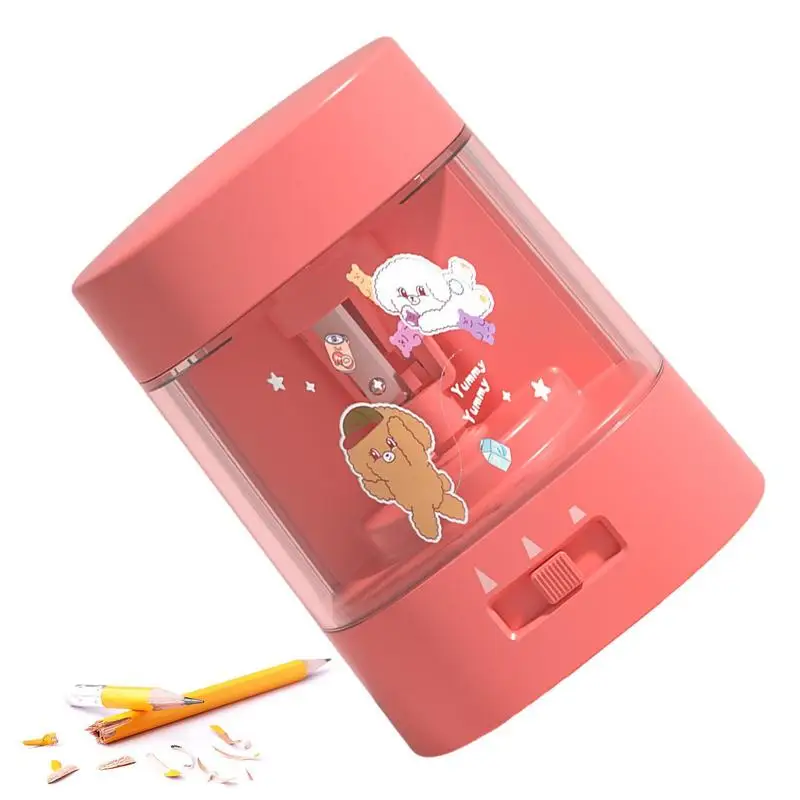 Electric Pencil Sharpener Super Fast Classroom Pencil Sharpener With High Capacity Shavings Tray Safe-start Motor Small Pencil
Electric Pencil Sharpener Super Fast Classroom Pencil Sharpener With High Capacity Shavings Tray Safe-start Motor Small Pencil