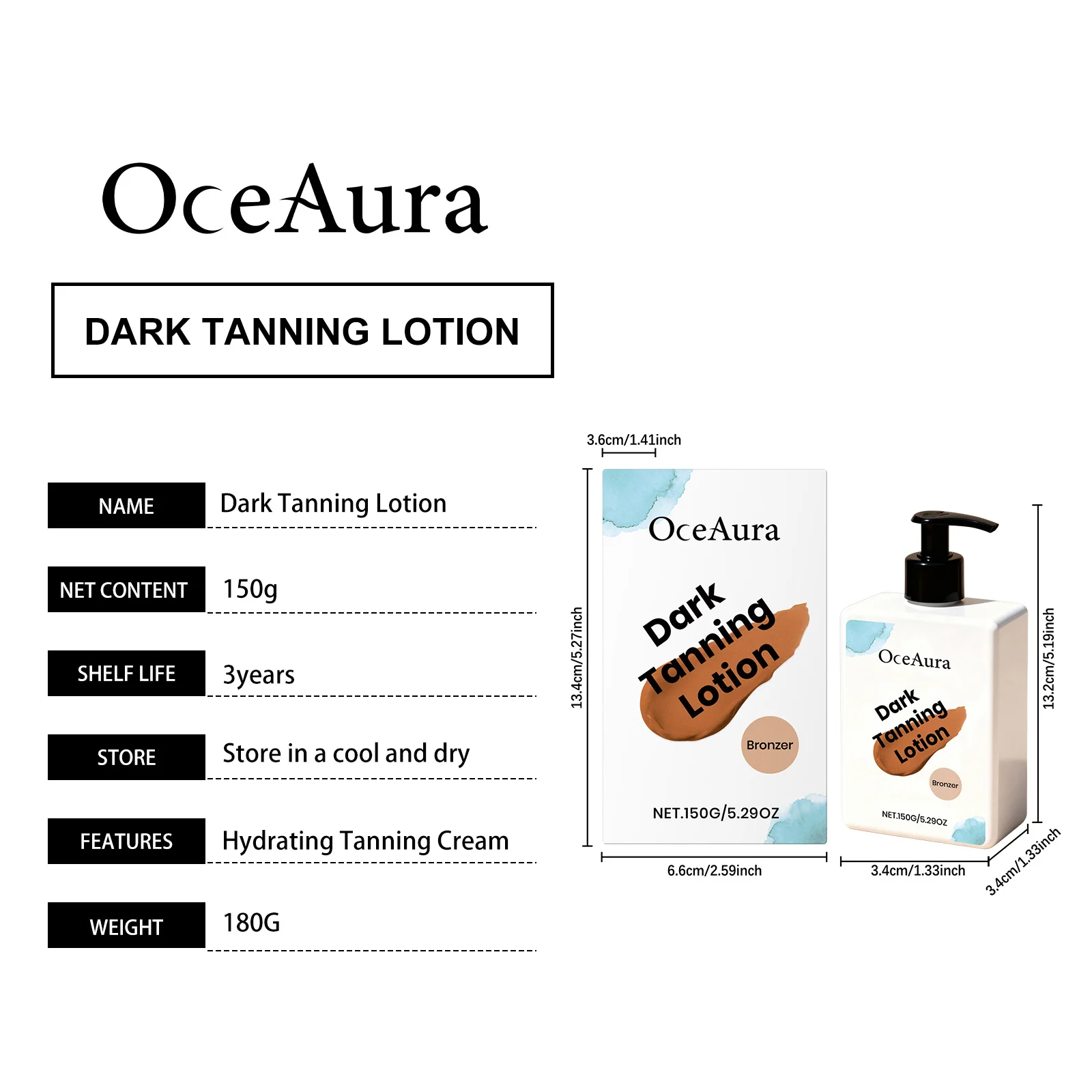 Self Tanner Tanning Cream for Sunbeds Outdoor Sun Natural Tan Bronzer for Glowing Skin Moisturizing Sun Tanner Summer Essential 4 S8f3bd4400324498fb1b7d3c634115760e