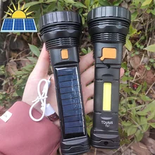 2PC High Power Led Flashlights USB/Solar Rechargeable Flashlight Built-in Battery Portable Tactical Camping Torch Powerful Light
2PC High Power Led Flashlights USB/Solar Rechargeable Flashlight Built-in Battery Portable Tactical Camping Torch Powerful Light
