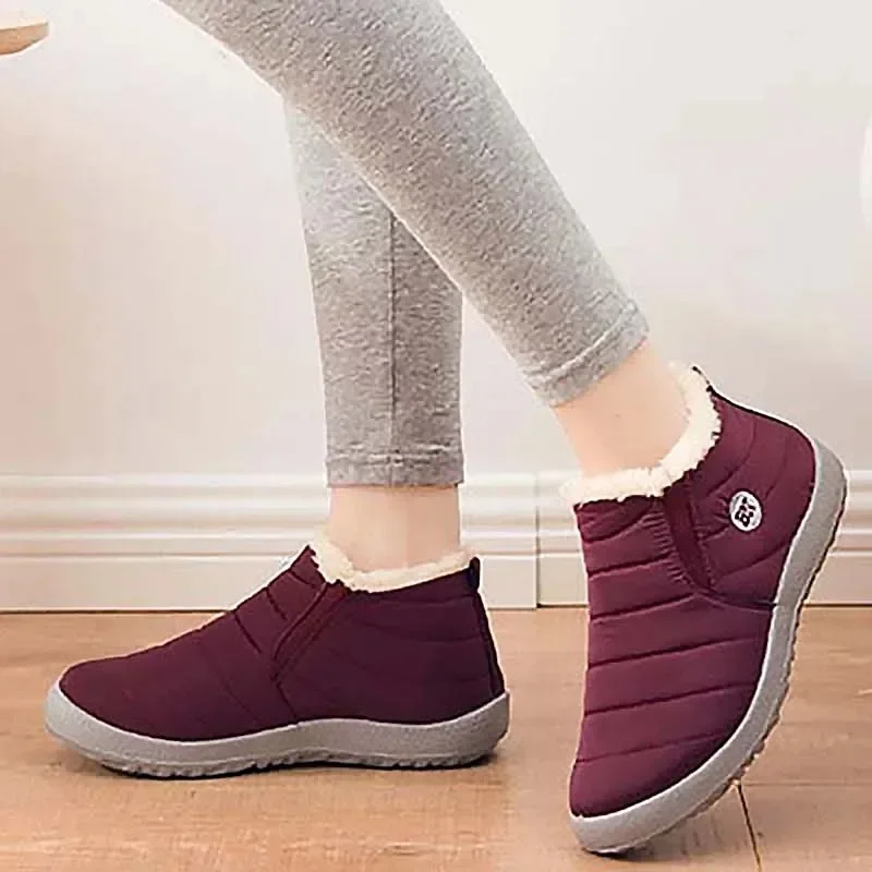 Snow Women Boots Fashion Unisex Shoes Slip On Platform Shoes For Women Ankle Boots Waterproof Plush Winter Shoes Botas Mujer
Snow Women Boots Fashion Unisex Shoes Slip On Platform Shoes For Women Ankle Boots Waterproof Plush Winter Shoes Botas Mujer
