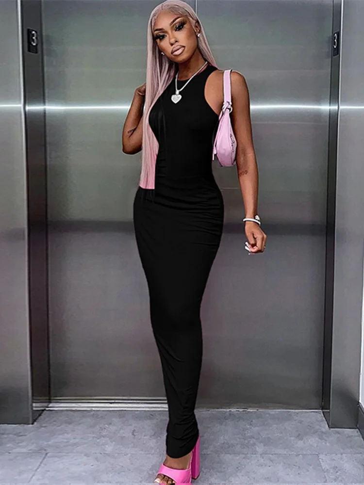 Women's Pink Pencil Long Dress, Sleeveless Streetwear, Bodycon, Wholesale Items for Business, Summer Fashion, 2024
Women's Pink Pencil Long Dress, Sleeveless Streetwear, Bodycon, Wholesale Items for Business, Summer Fashion, 2024