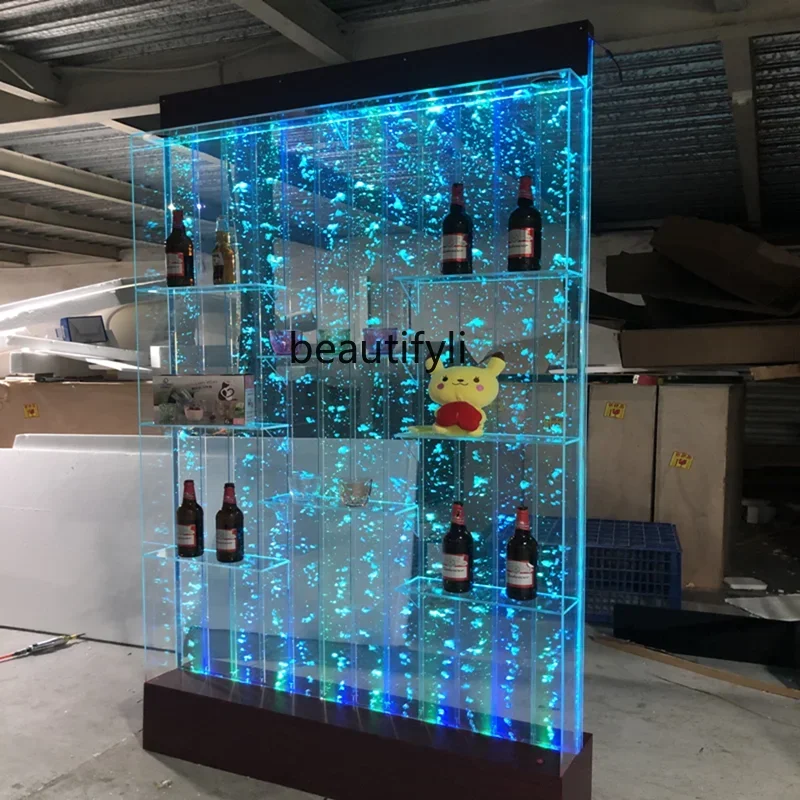 Water Curtain Wall Wine Cabinet Screen Living Room Decoration Hallway Partition Water Wall Acrylic Bubble Wall
Water Curtain Wall Wine Cabinet Screen Living Room Decoration Hallway Partition Water Wall Acrylic Bubble Wall