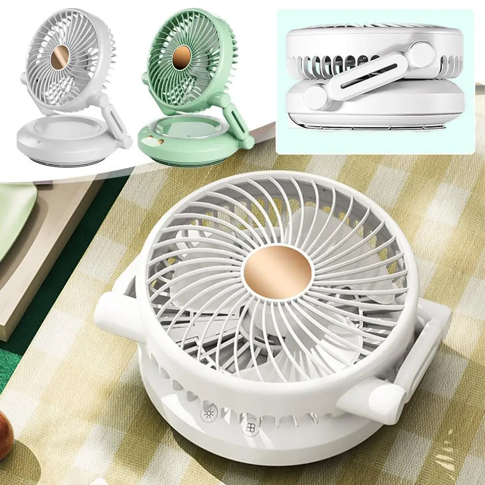

️Mini Desktop USB Conditioner Fan Portable Handheld Foldable Air Conditioning Fan Third Gear Speed Cooler Cooling Ventilator