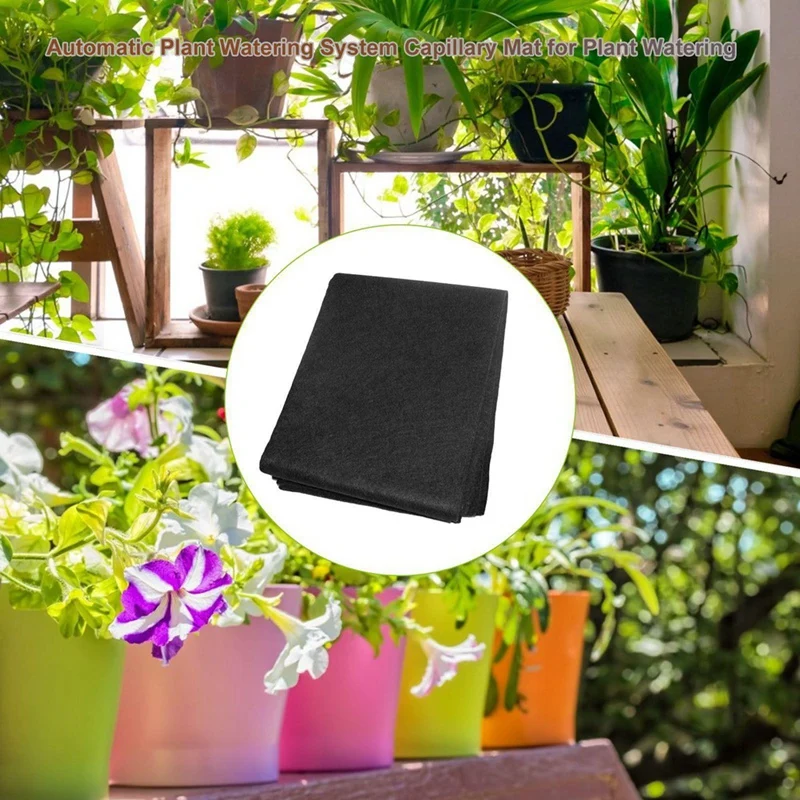 Automatic Plant Watering Mat, 120X100cm Capillary Mat Automatic Plant Watering System Capillary Gasket Absorbent Cloth Durable
Automatic Plant Watering Mat, 120X100cm Capillary Mat Automatic Plant Watering System Capillary Gasket Absorbent Cloth Durable