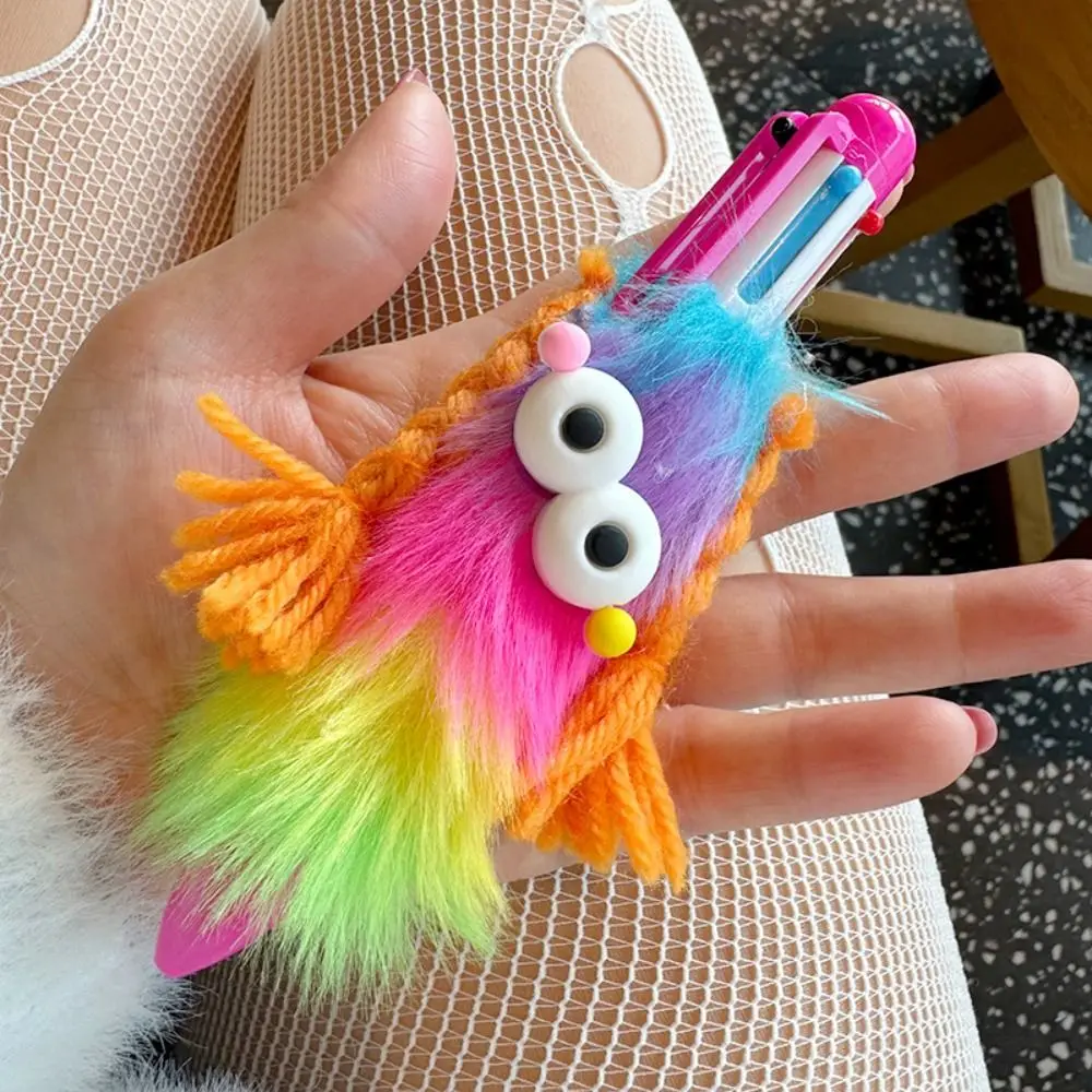 Sausage Mouth Children's Plush Pen Iridescence Handwriting Multi-color Ballpoint Pen Bucktooth Rabbit Neutral Gel Pen
Sausage Mouth Children's Plush Pen Iridescence Handwriting Multi-color Ballpoint Pen Bucktooth Rabbit Neutral Gel Pen