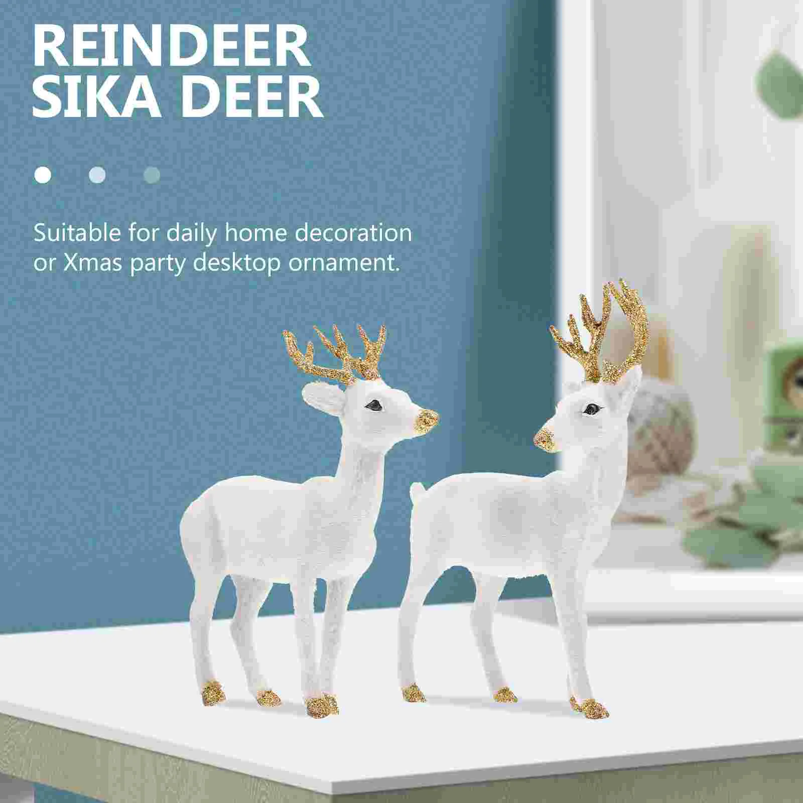 Simulation Deer Ornaments Fine Durable Unique Sika Deer Desktop Ornament Simulation Deer Ornament Desktop Ornament
Simulation Deer Ornaments Fine Durable Unique Sika Deer Desktop Ornament Simulation Deer Ornament Desktop Ornament