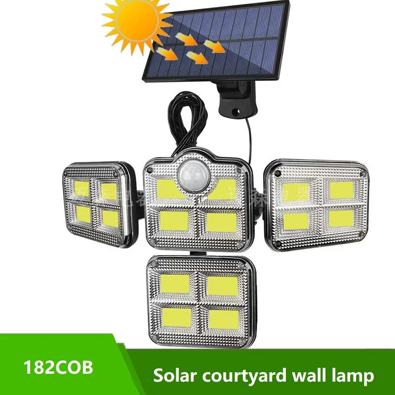 Solar Lights Outdoor 500w IP65 Waterproof Solar Wall Lights Outdoor 3 Modes Solar Motion Sensor Security Light for Garden Yard
Solar Lights Outdoor 500w IP65 Waterproof Solar Wall Lights Outdoor 3 Modes Solar Motion Sensor Security Light for Garden Yard