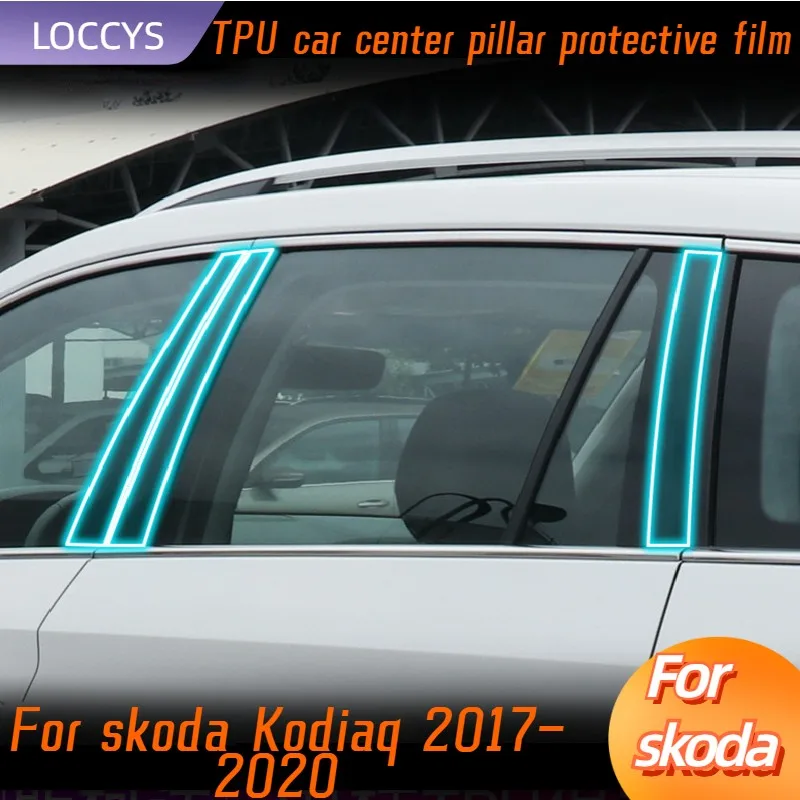 For skoda Kodiaq 2017-2020 TPU Film Window Center Pillar Protective Film Anti-scratch Cover Car Protector Exterior Accessories
For skoda Kodiaq 2017-2020 TPU Film Window Center Pillar Protective Film Anti-scratch Cover Car Protector Exterior Accessories
