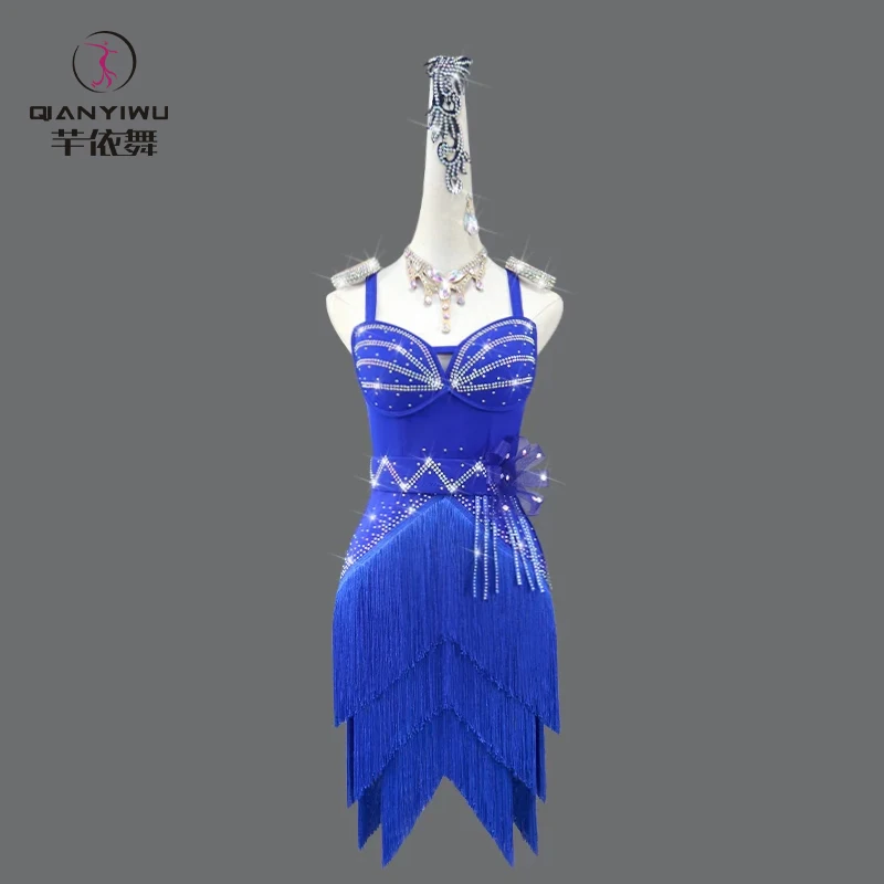 New Latin Dance Dress Female Suit Dancewear Top Party Piece Girl Costume Girls Women Ballroom Stage Clothes Performance Outfit
New Latin Dance Dress Female Suit Dancewear Top Party Piece Girl Costume Girls Women Ballroom Stage Clothes Performance Outfit
