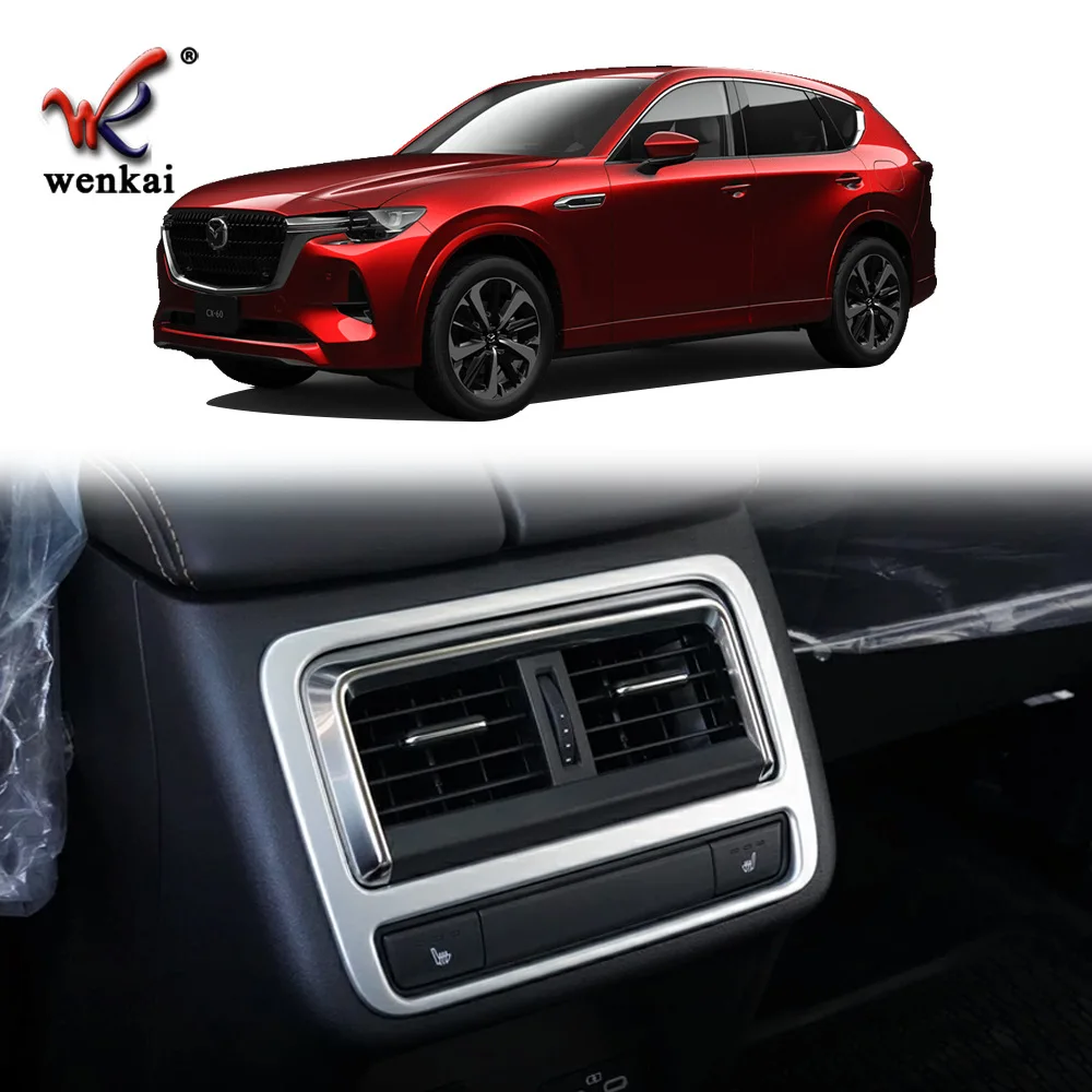 car assecories For Mazda Cx-60 2023 Rear Air Conditioning Air Outlet Decorative Frame Air Outlet Adjustment Frame Car Stickers
car assecories For Mazda Cx-60 2023 Rear Air Conditioning Air Outlet Decorative Frame Air Outlet Adjustment Frame Car Stickers