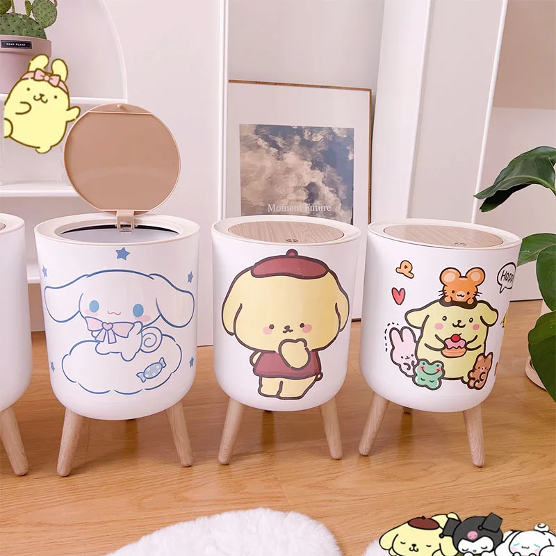 Kawaii Sanrioed High Foot Trash Can My Melody Kuromi Cinnamoroll Press Cover Dustbin Trash Bin Wastepaper Basket Garbage Bucket
Kawaii Sanrioed High Foot Trash Can My Melody Kuromi Cinnamoroll Press Cover Dustbin Trash Bin Wastepaper Basket Garbage Bucket