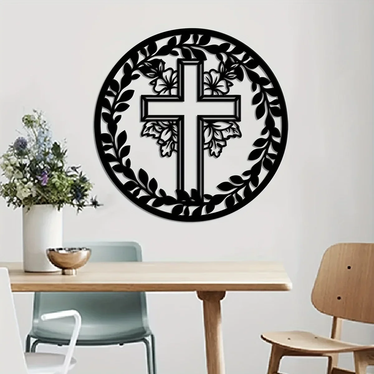 HELLOYOUNG Easter Cross Wreath Ornament Pendant Easter Wreath Front Door Cross Decor Wreath Sign Outdoor Decor Livingroom Bedro
HELLOYOUNG Easter Cross Wreath Ornament Pendant Easter Wreath Front Door Cross Decor Wreath Sign Outdoor Decor Livingroom Bedro