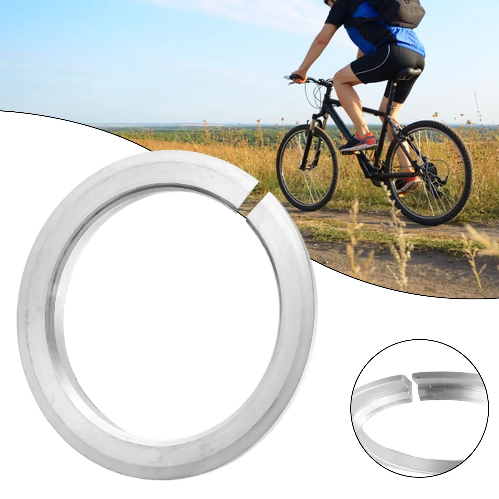 Bike Tapered Steerer Crown Ring Gasket, Conversion Fork Adapter for MTB Road Bikes, Easy to Install and Durable
Bike Tapered Steerer Crown Ring Gasket, Conversion Fork Adapter for MTB Road Bikes, Easy to Install and Durable