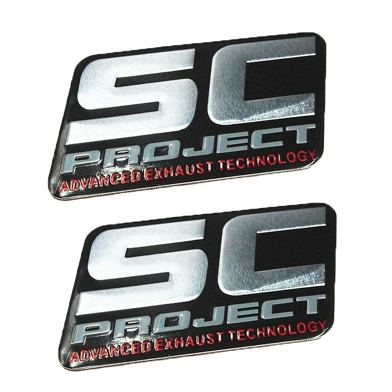 1pc Motorcycle Car Scooter Modified Accessories Aluminum Alloy Exhaust Pipe Decal Decoration High Temperature SC Metal Sticker
1pc Motorcycle Car Scooter Modified Accessories Aluminum Alloy Exhaust Pipe Decal Decoration High Temperature SC Metal Sticker