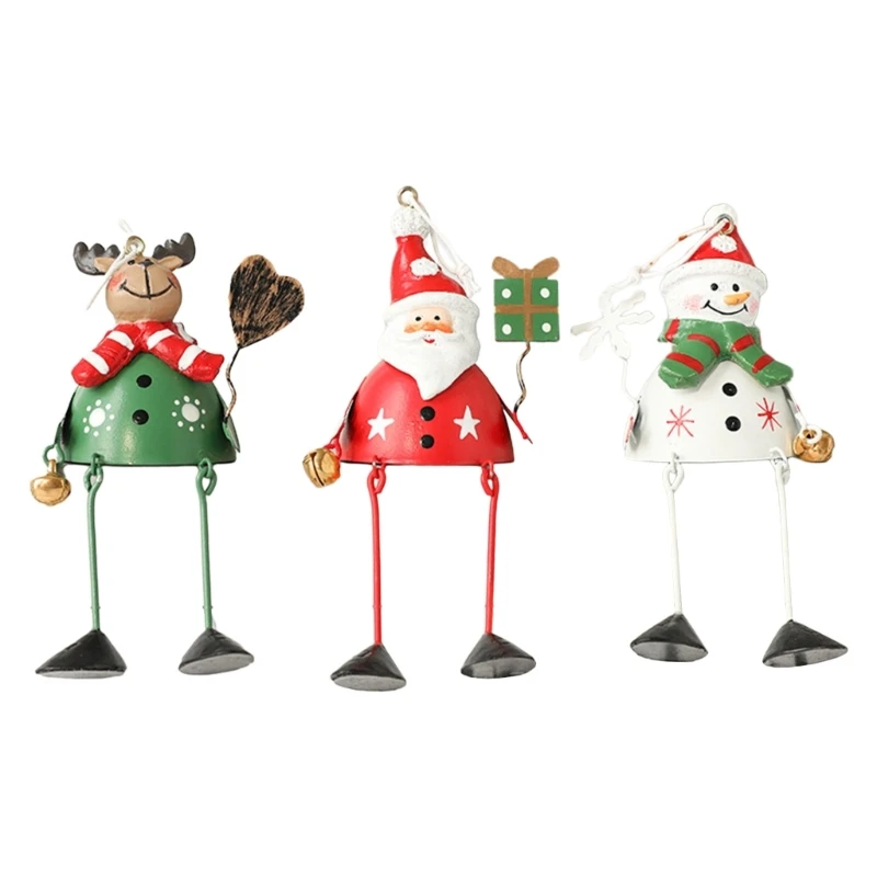 Delightful Red White Green Christmas Tree Decorations Metal Ornaments Santa Snowman Elk Ornaments
Delightful Red White Green Christmas Tree Decorations Metal Ornaments Santa Snowman Elk Ornaments