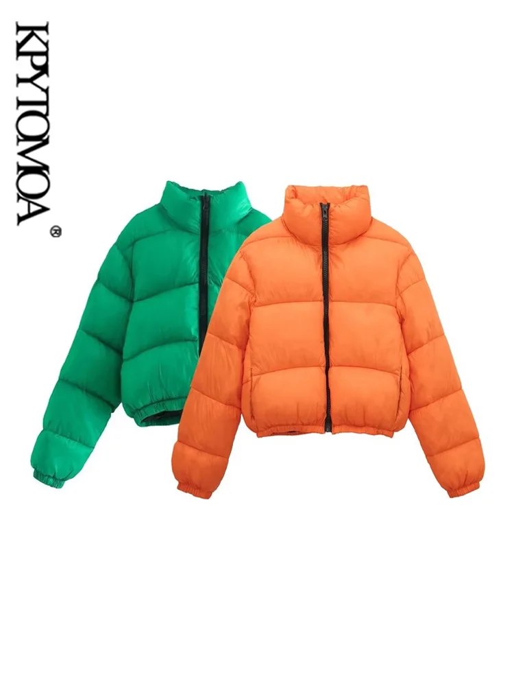 KPYTOMOA Women Fashion Thick Warm Winter Padded Crop Jacket Coat Vintage Long Sleeve Front Zipper Female Outerwear Chic Tops
KPYTOMOA Women Fashion Thick Warm Winter Padded Crop Jacket Coat Vintage Long Sleeve Front Zipper Female Outerwear Chic Tops