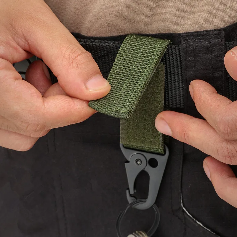 1Pcs Webbing Buckle Outdoor Tactical Buckle High Strength Nylon Key Hook Mountaineering Buckle Camping Hiking Accessories
1Pcs Webbing Buckle Outdoor Tactical Buckle High Strength Nylon Key Hook Mountaineering Buckle Camping Hiking Accessories