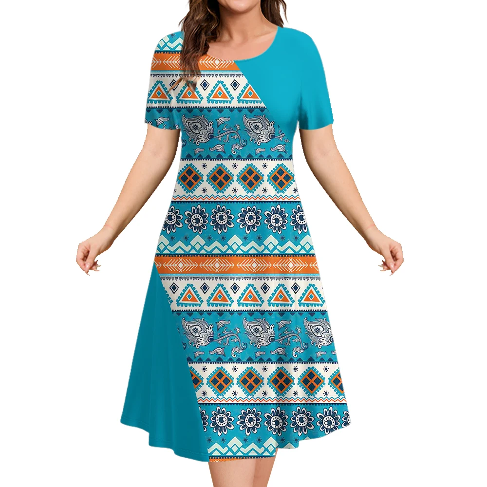 New Vintage Women's Christmas Dresses Ethnic Printed Elegant Casual Short Sleeve Dresses Y2k Fashion Women's Dresses Plus Size
New Vintage Women's Christmas Dresses Ethnic Printed Elegant Casual Short Sleeve Dresses Y2k Fashion Women's Dresses Plus Size