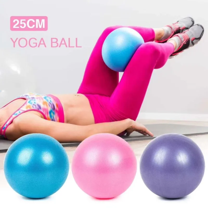 

Yoga Pilates Ball Accessories, Fitness Equipment, Workout for Medical Exercise, Balloon Back Roller, Sport Pregn Fitball, 25cm